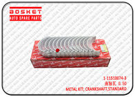 1115100743 1-11510074-3 Standard Crankshaft Mental Kit For Isuzu 6BG1 6BD1 FRR FSR
