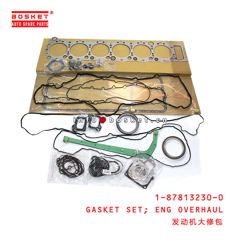 1-87813230-0 Engine Overhaul Gasket Set For ISUZU CYZ06 6WF1 1878132300