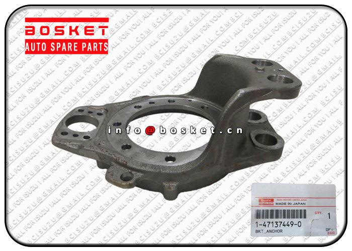 Orginal ISUZU CYZ EXZ 1-47137449-0 1471374490 Rear Wheel Brake Anchor Pin Bracket