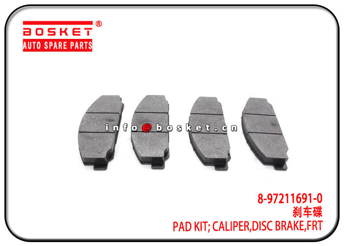 8-97211691-0 8972116910 Front Disc Brake Caliper Pad Kit For ISUZU 4HG1 NPR