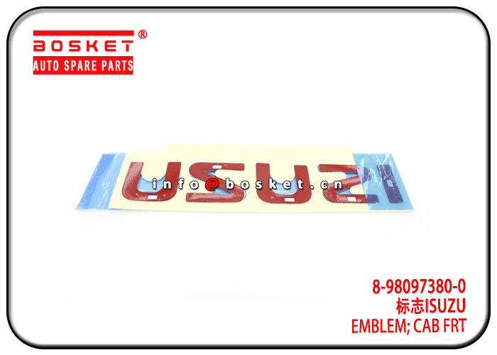 Cab Front Emblem Isuzu Body Parts DMAX NKR NMR 8-98097380-0 8980973800