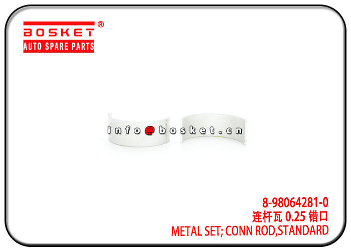 6HK1 Isuzu FVR Parts Standard Conn Rod Metal Set 8-98064281-0 8-97131186-1 8980642810 8971311861