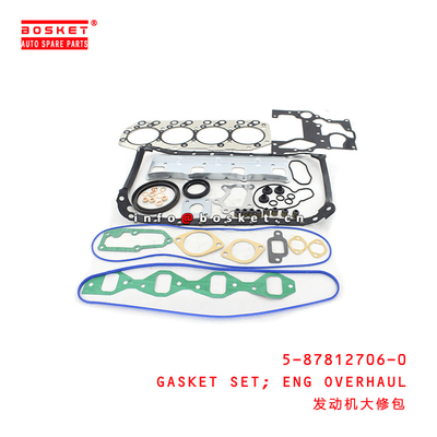 5-87812706-0 Engine Overhaul Gasket Set 5878127060 Suitable for ISUZU NKR55 4JB1