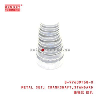 8-97609768-0 Standard Crankshaft Metal Set For ISUZU CVZ 6UZ1 8976097680