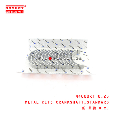 M4000K1 0.25 Standard Crankshaft Metal Kit for ISUZU  6HE1 6HE1-T 6HH1 6HE1-T 6HK1 6HK1-T M4000K1 0.25