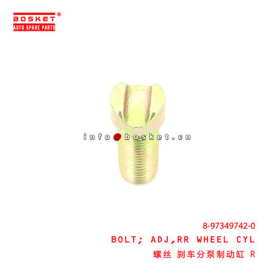8-97349742-0 Rear Wheel Cylinder Adjuster Bolt for ISUZU 700P 4HK1 8973497420