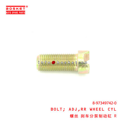 8-97349742-0 Rear Wheel Cylinder Adjuster Bolt for ISUZU 700P 4HK1 8973497420