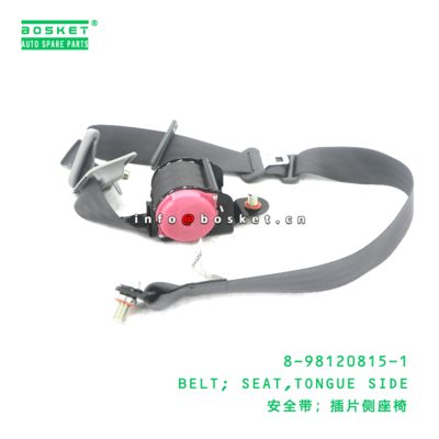 8-98120815-1 Tongue Side Seat Belt for ISUZU   8981208151