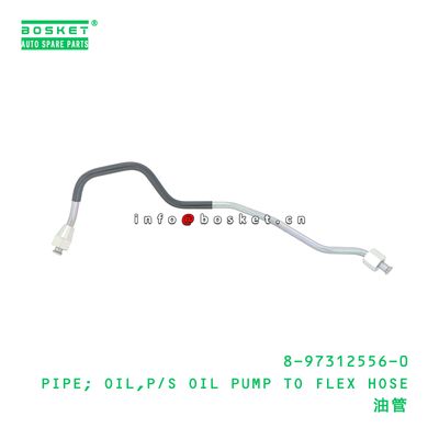 8-97312556-0 Power Steering Oil Pump To Flex Hose Oil Pipe suitable for ISUZU   8973125560
