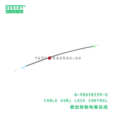 8-98058539-0 CABLE ASM; LOCK CONTROL suitable for ISUZU VC46 6UZ1 8980585390