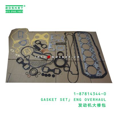 1-87814344-0 GASKET SET; ENG OVERHAUL suitable for ISUZU 6BG1T 1878143440