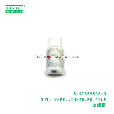 8-97359806-0 NUT; WHEEL,INNER,RR AXLE suitable for ISUZU 700P 4HK1 8973598060