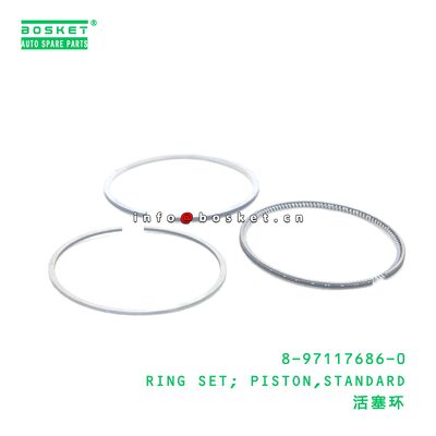 8-97117686-0 RING SET; PISTON,STANDARD suitable for ISUZU NPR 4BD1 8971176860