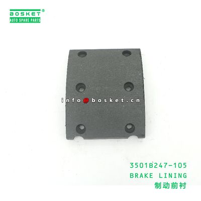 3501B247-105 BRAKE LINING suitable for JAC N120 3501B247-105