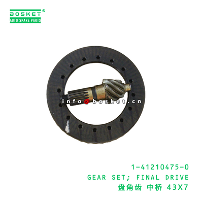 1-41210475-0 GEAR SET; FINAL DRIVE suitable for ISUZU  6WF1 1412104750