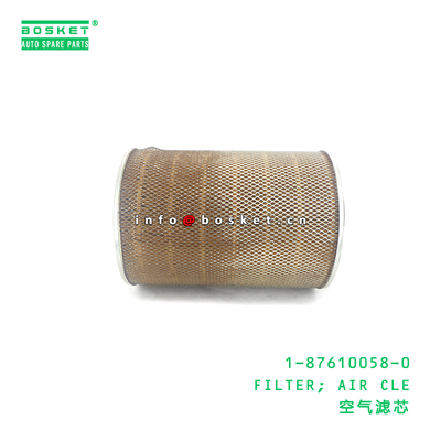 1-87610058-0 FILTER; AIR CLE suitable for ISUZU FVR34 6HK1 1876100580