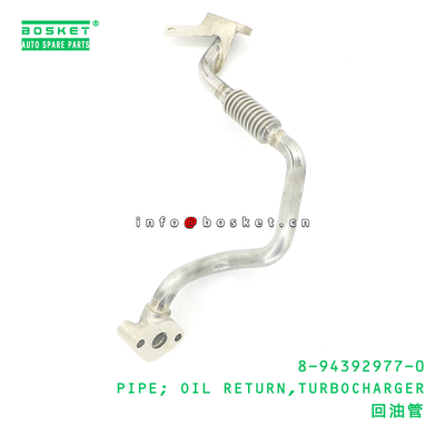 8-94392977-0 PIPE; OIL RETURN,TURBOCHARGER suitable for ISUZU 6HE1-TC 8943929770