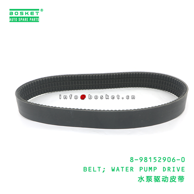 8-98152906-0 BELT; WATER PUMP DRIVE suitable for ISUZU 8981529060