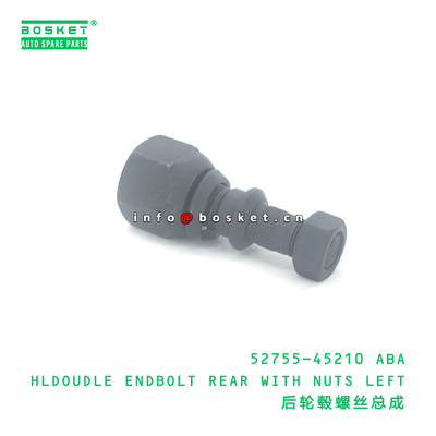 Rear Left Endbolt with Nuts HD72 Compatible Steering Rod End Bolt for Japanese Truck Parts