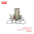 1-87812735-0 Engine Cylinder Liner Set 1878127350 for ISUZU XE 6SD1T