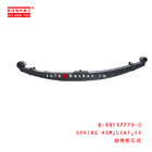 8-98157779-0 Front Leaf Spring Assembly 8981577790 For ISUZU CYZ 6WG1