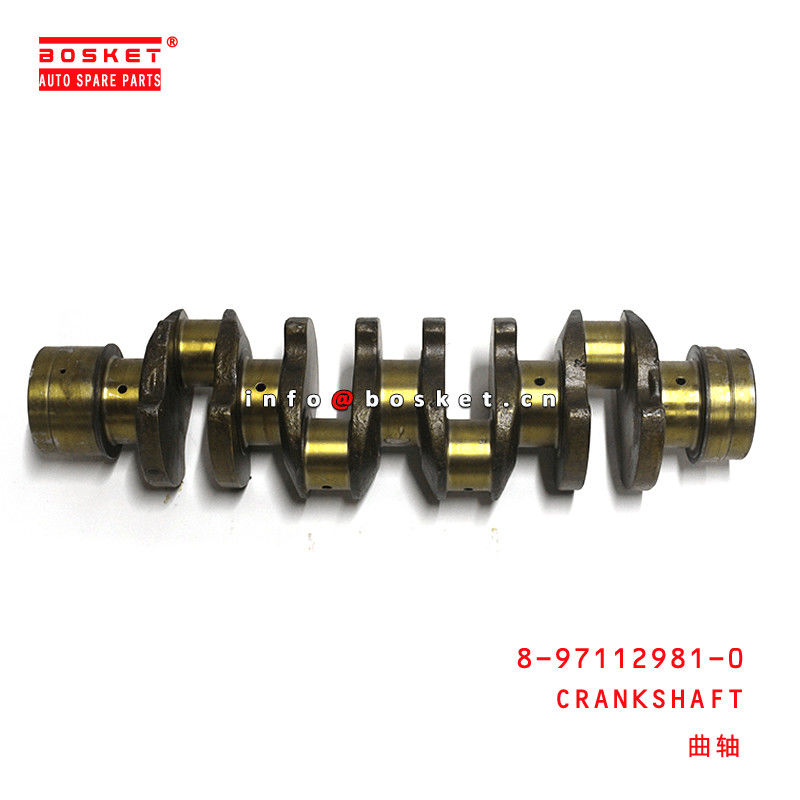 8-97112981-0 Crankshaft 8971129810 Suitable for ISUZU NKR NPR 4HG1 4HF1