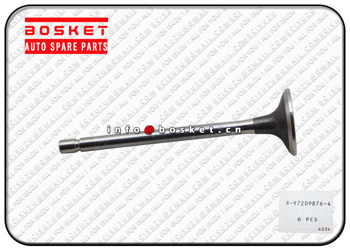 8972098764 8-97209876-4 Exhaust Valve Suitable for ISUZU NPR 4HK1