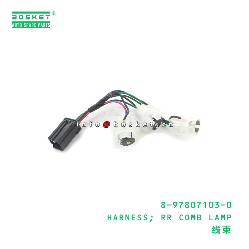 8-97807103-0 Harness RR Comb Lamp suitable for ISUZU 8978071030 with 15-20 days delivery and 3 months warranty