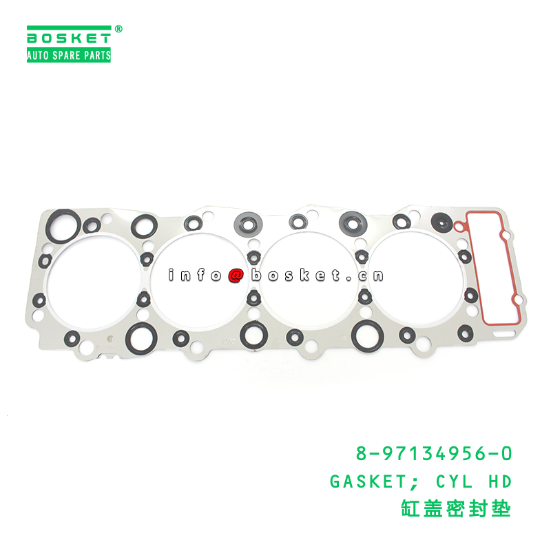 8-97134956-0 GASKET; CYL HD suitable for ISUZU 8971349560