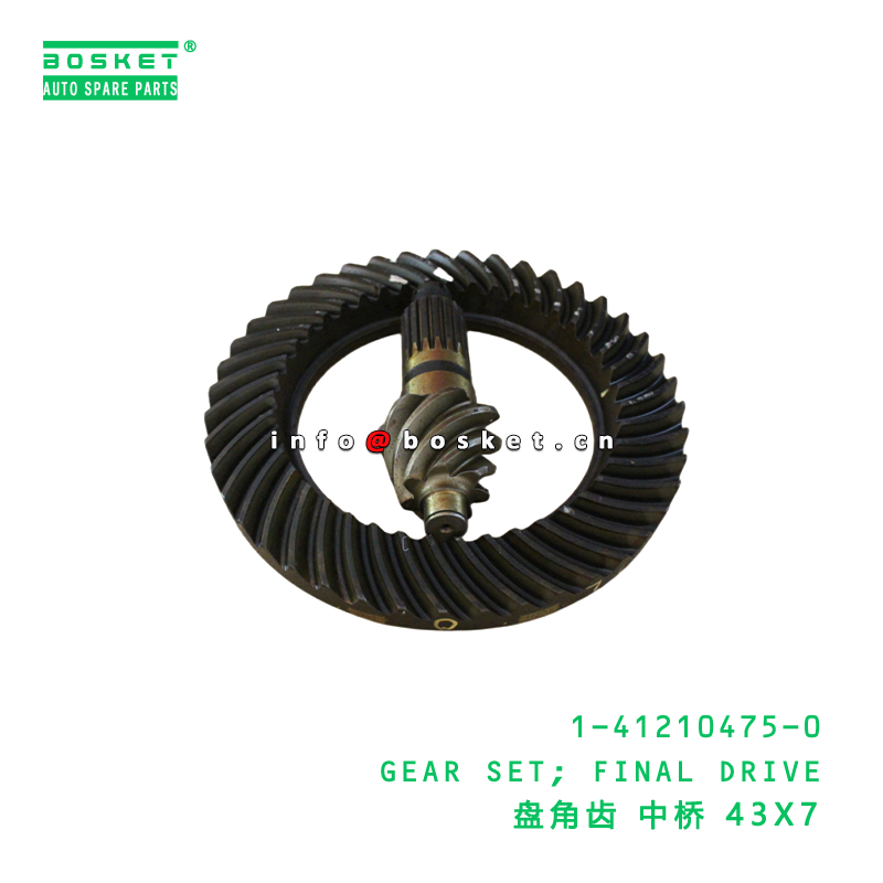 1-41210475-0 GEAR SET; FINAL DRIVE suitable for ISUZU  6WF1 1412104750