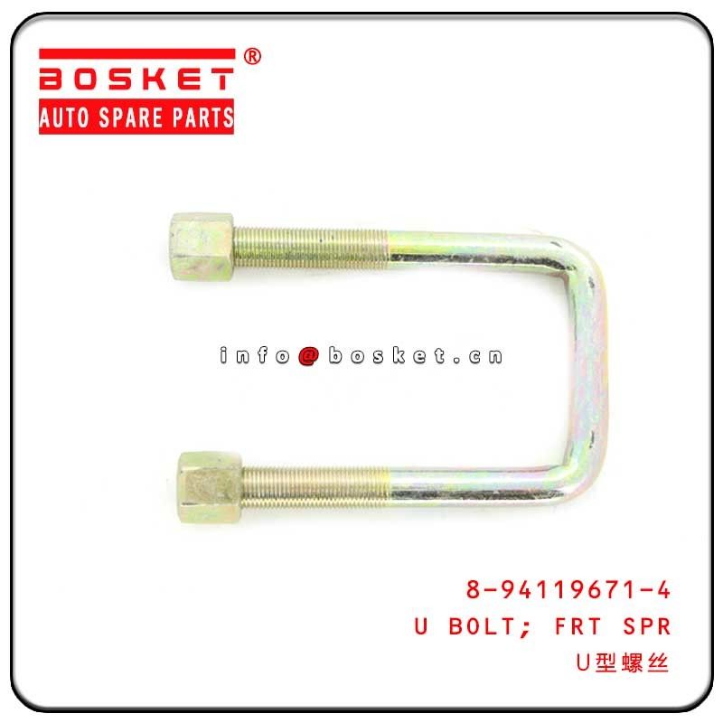 8-94119671-4 8941196714  ISUZU 700P Front Spring U Bolt  Truck Chassis Parts