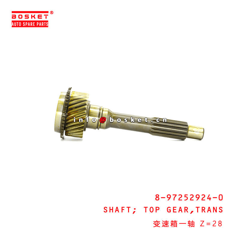 ISUZU NKR77 4JH1 Transmission Top Gear Shaft 8972529240 8-97252924-0
