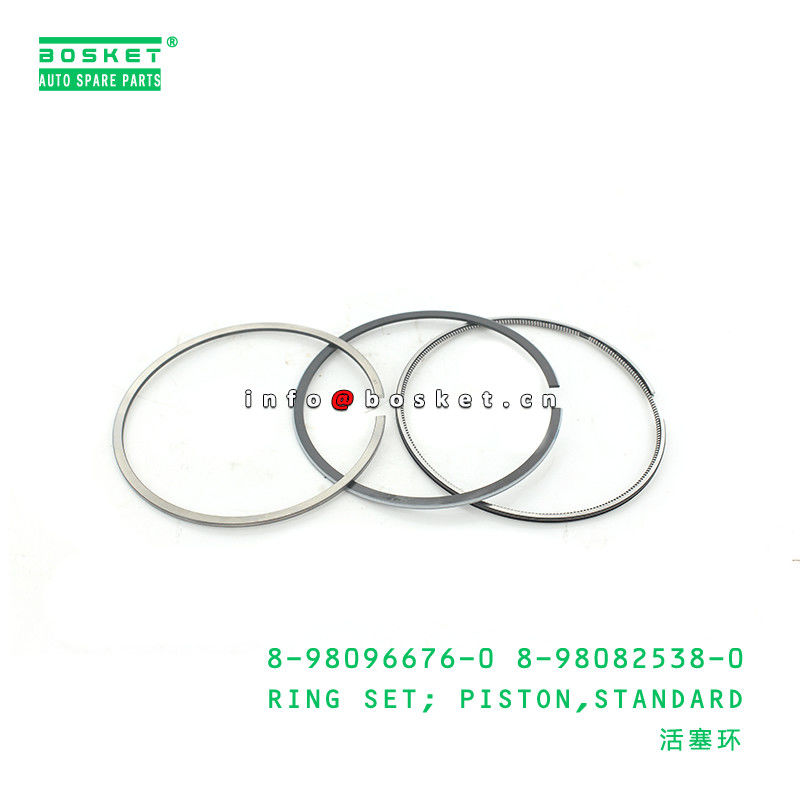 8-98096676-0 8-98082538-0 Standard Piston Ring Set 8980966760 8980825380 For ISUZU TFUC 4JJ1-T 4JK1-T