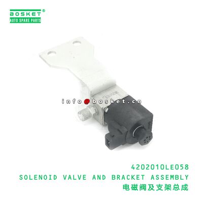 4202010LE058 ZAWÓR ELEKTROMAGNETYCZNY I ZESPÓŁ WSPORNIKA pasujący do JAC N80 N90 4202010LE058